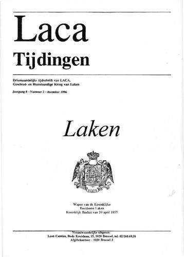 Kaft van Laca 1996-08-2